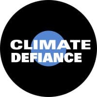 Climate Defiance logo