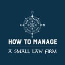 How To MANAGE a Small Law Firm logo