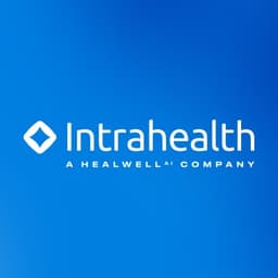 Intrahealth, a HEALWELL AI Company logo