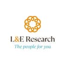 L&E Research logo
