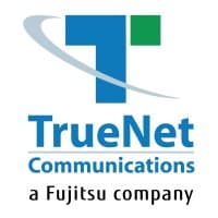 TrueNet Communications, a Fujitsu Company logo