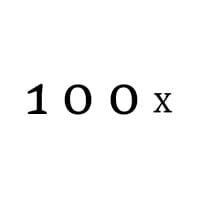 100x logo